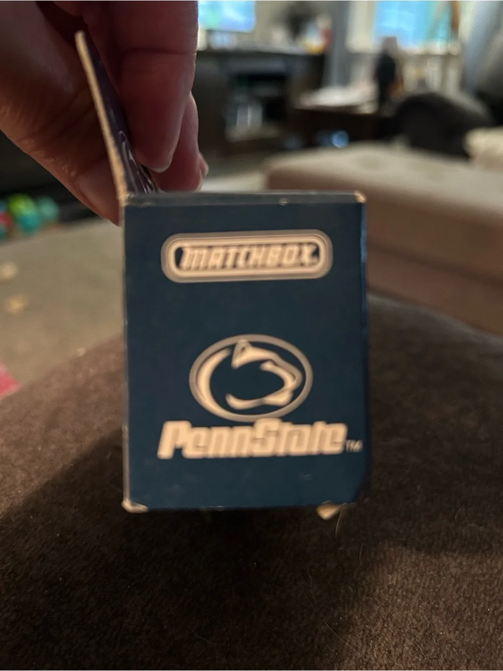 Matchbox Penn State Collectible Die-Cast Delivery Truck - White & Blue
